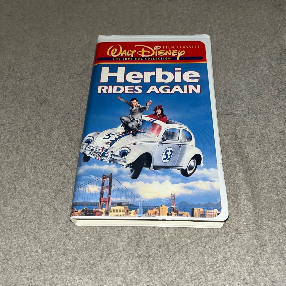 Disney’s Herbie Rides Again VHS Movie